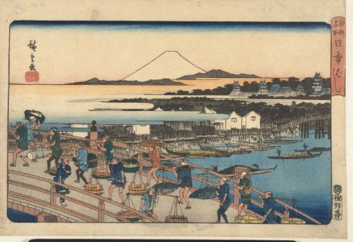 Merchants on Nihonbashi