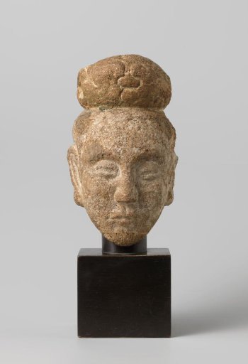 Head of a Buddhist figure
