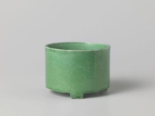 Green Glazed Censer on feet