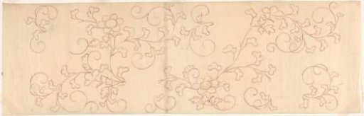 Floral scroll motif