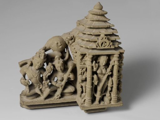 Fragment of a sculpture