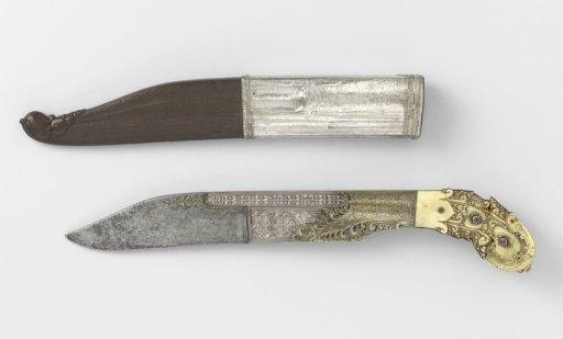 Ceremonial knife with sheath