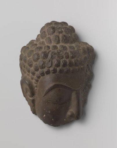 Fragment of a Buddha head