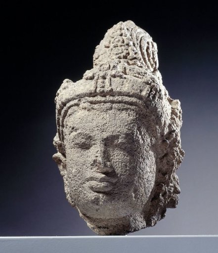 Head of a bodhisattva