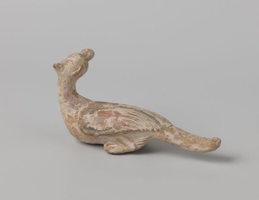 Figure of a bird with a human head