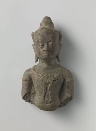 Fragment of a Buddha image