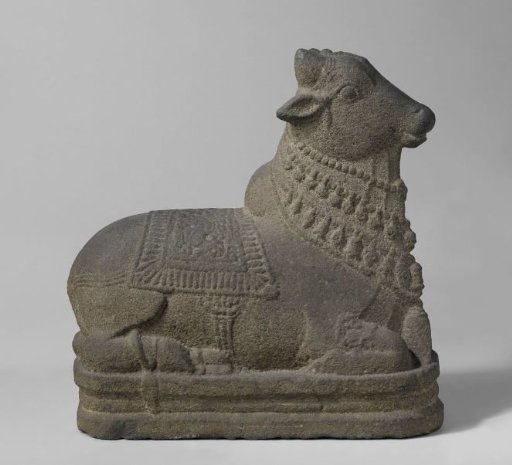 Reclining bull