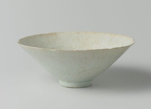 Conical bowl with three incised medallions