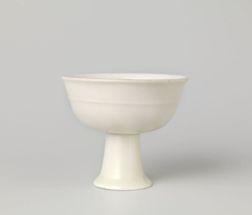 Stem cup on high, splayed foot