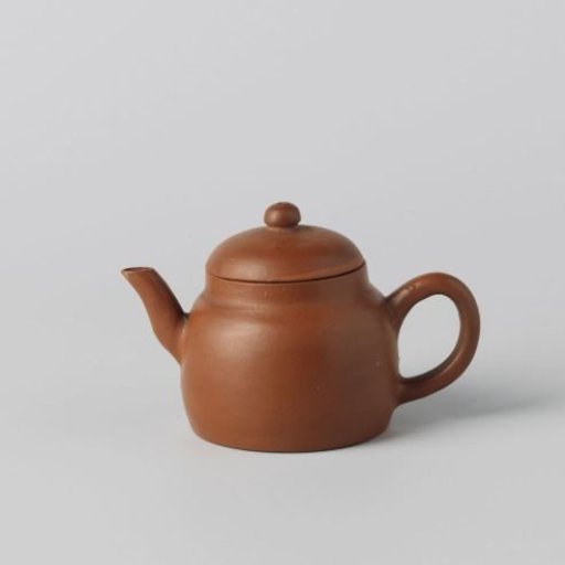 Teapot of red stoneware