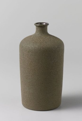 Vase with a 'shark skin' glaze
