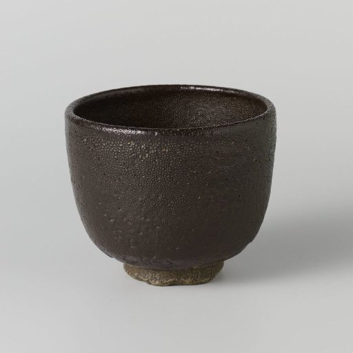 Bowl with a brown glaze