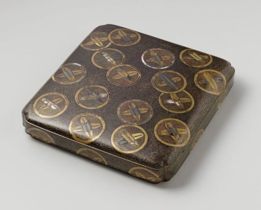 Writing Box with Clan Emblems (mon)