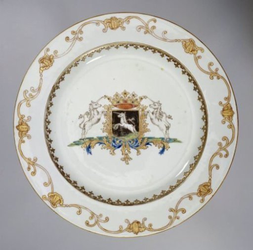 Shield with the Coat of Arms of the Van Beeftingh Family