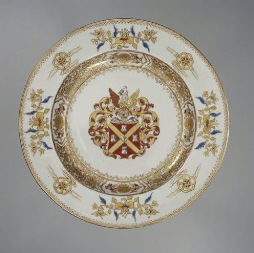 Plate with the arm of the De Neufville family