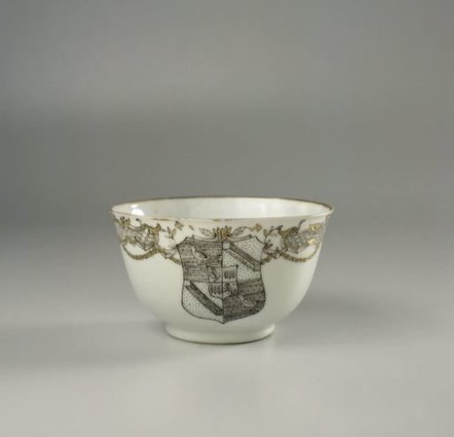 Bell-shaped cup with a portrait of Lieve Geelvinck