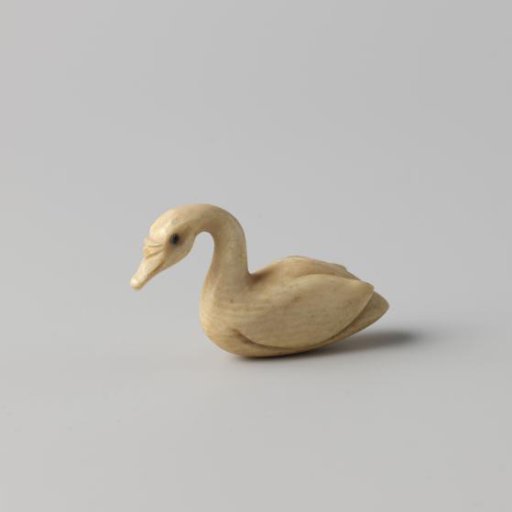 Figure in the shape of a swan