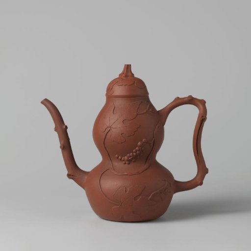 Teapot in the Shape of a Gourd