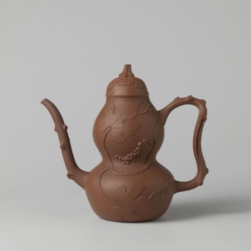 Gourd-shaped teapot