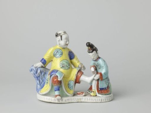 Figure of a Chinese couple