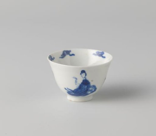 Cup with a woman and boy