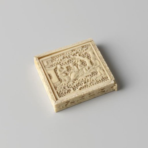 Ivory puzzle in a box