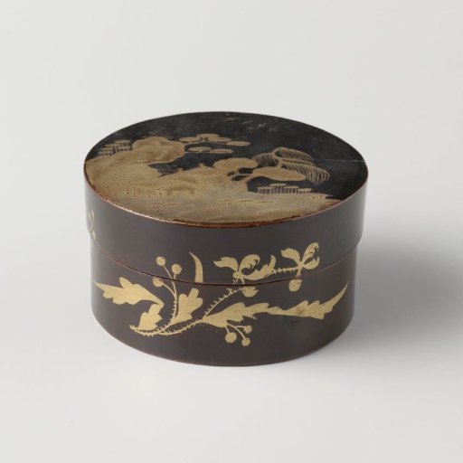 Round box with lid