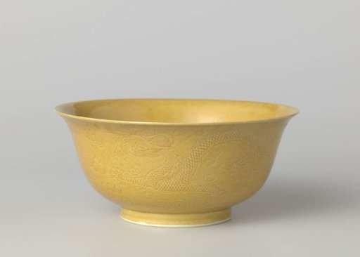 Bowl with Incised Dragons