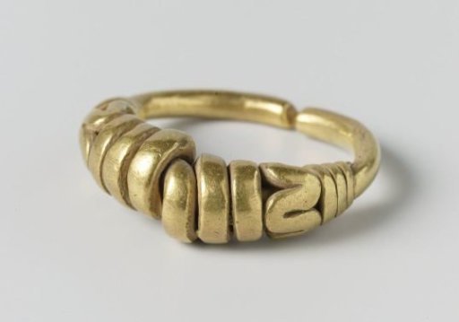 Coiled ring