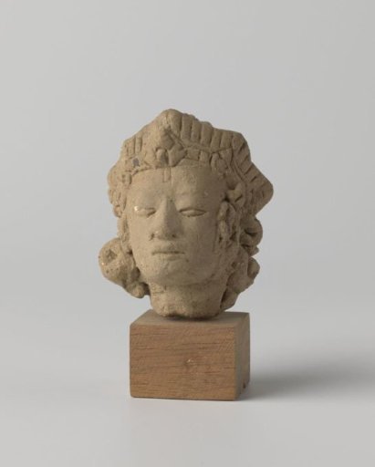 Head of a sculpture