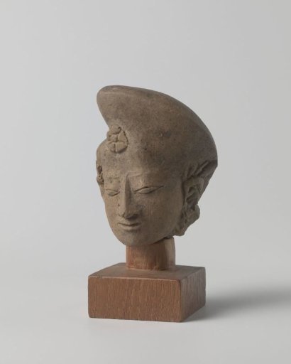 Head of a sculpture