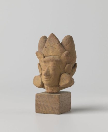 Head of a sculpture