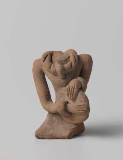 Seated figure