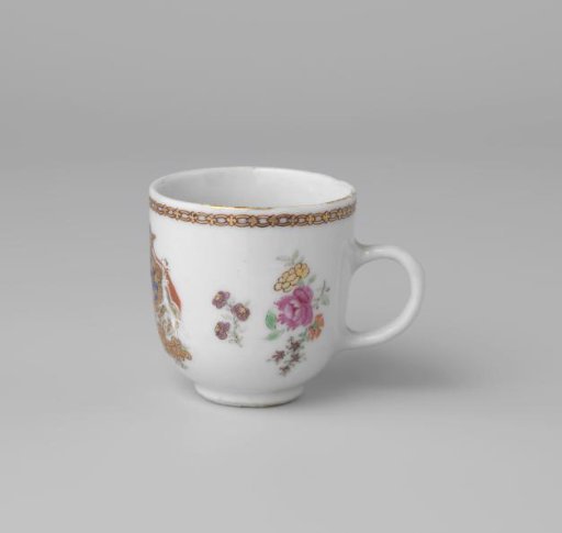 Cup with the arms of the Van Idsinga and Kien families
