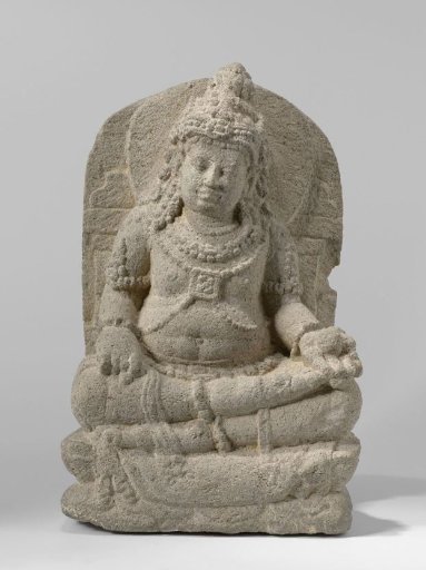 Statue of the god of wealth Kubera