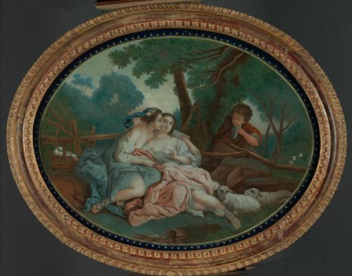 Fête galante scene