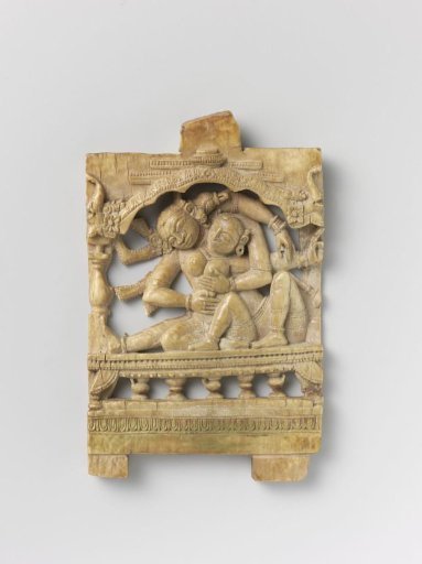 Ornament with a loving couple