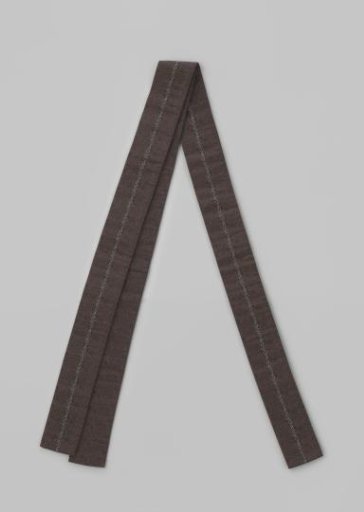 Men's obi with line patterns