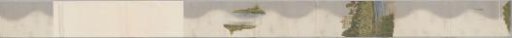 Homongi and Fukuro Obi with Alpine Scenes