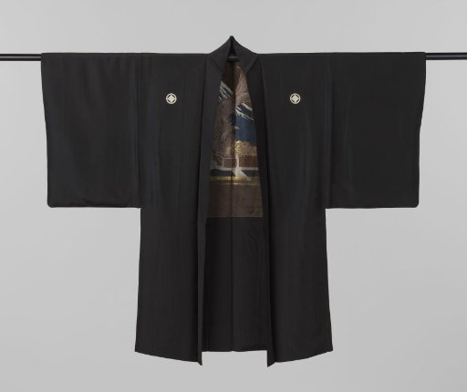 Men's Haori with Roof Ornament