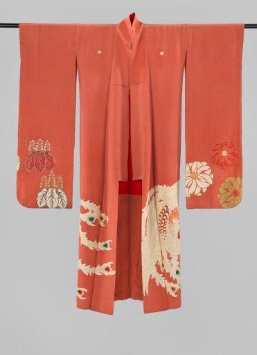 Kimono with the Mythical Ho Bird