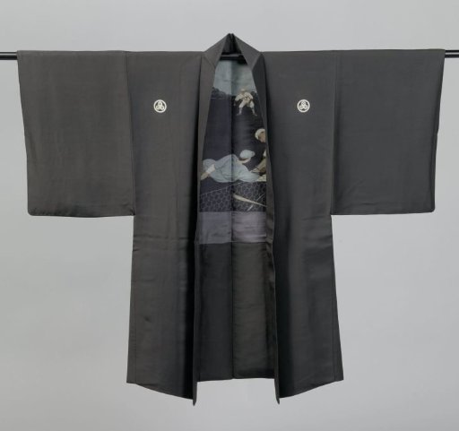 Men's Haori with Baseball Players