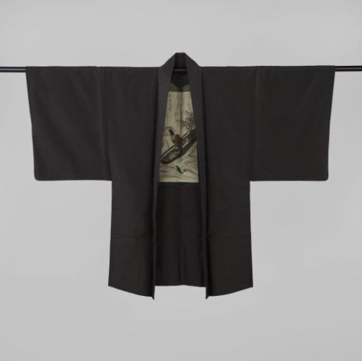 Men's Haori with the Old Cormorant Fisher from 'Ukai'