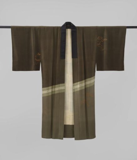 Men's Nagajuban with Devils and a Club
