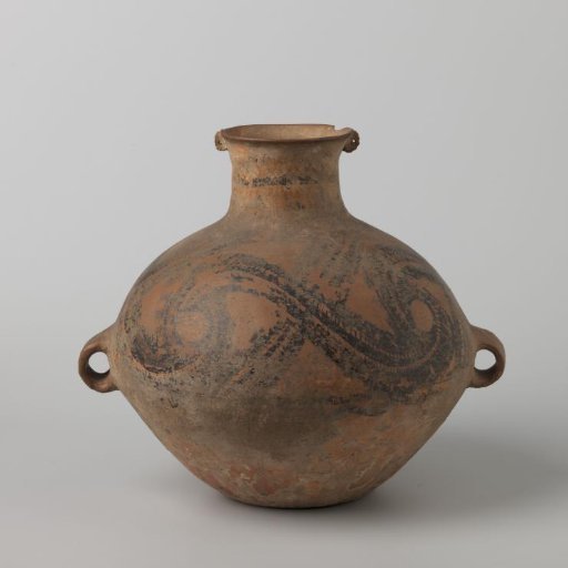 Vase with two handles