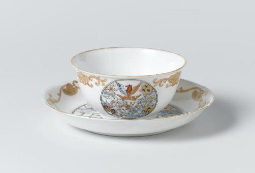 Saucer with the arms of the Van Reverhorst family