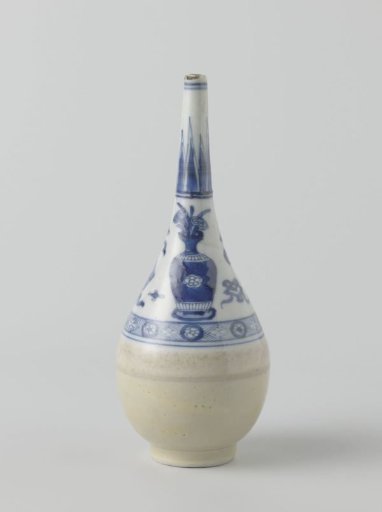 Rosewater sprinkler with light brown and precious object and antiquities
