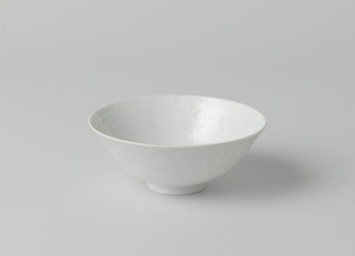 Bowl with translucent flower scrolls