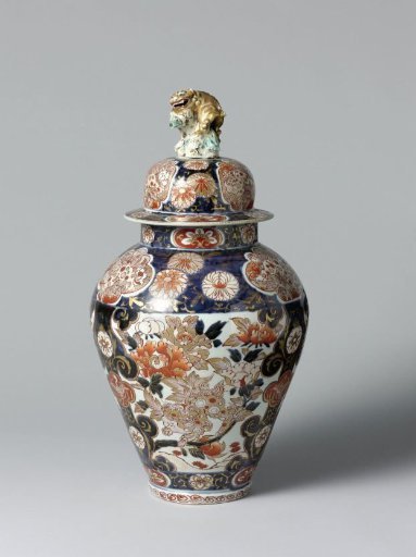 Imari Vase and Cover