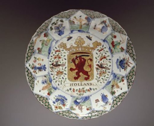 Plate with the arms of Holland